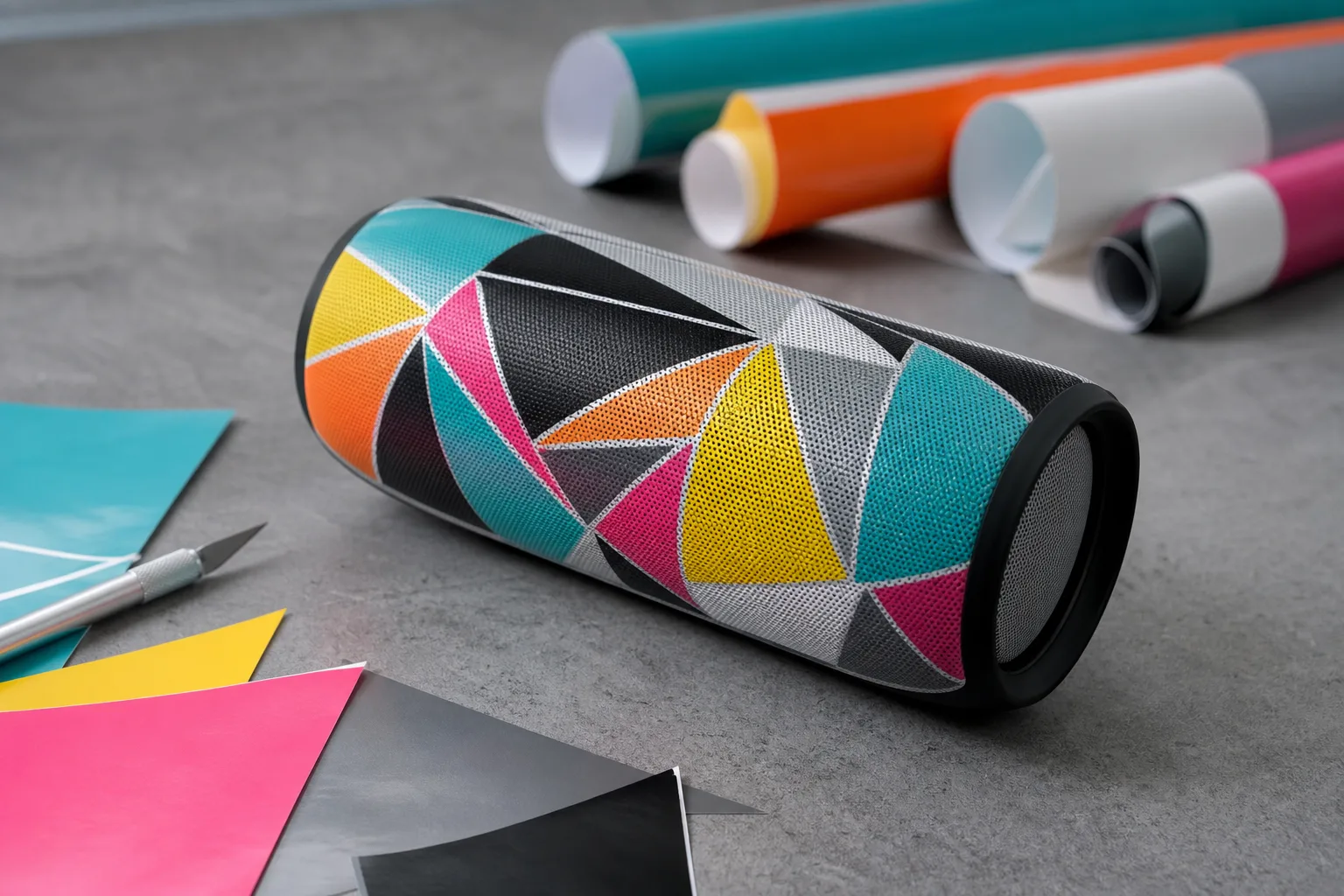 Bluetooth Lautsprecher personalisieren: Sticker, Folien und Vinyl kreativ einsetzen